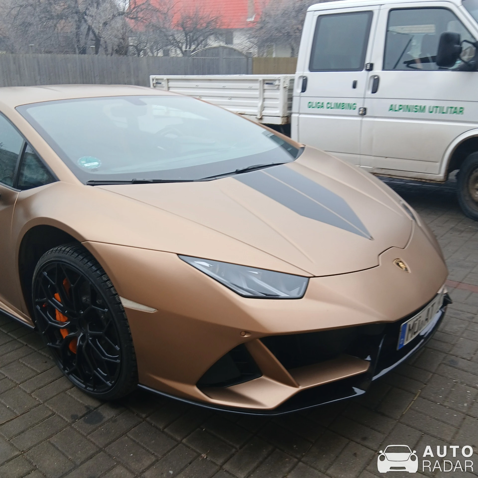 Lamborghini Huracán LP640-4 EVO spotted in Gheorgheni, România
