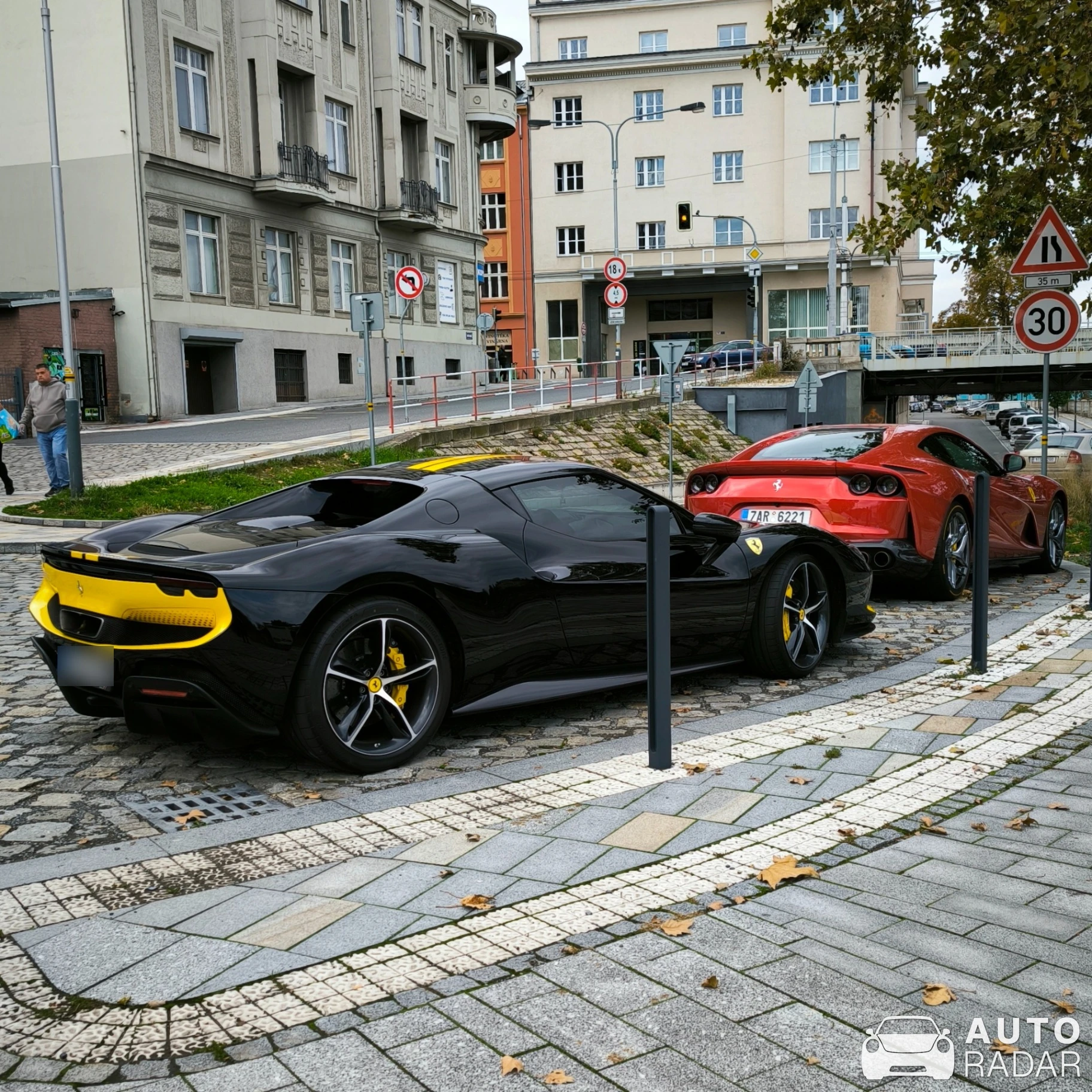 Ferrari 296 GTB spotted in Moravská Ostrava a Přívoz, Czechia