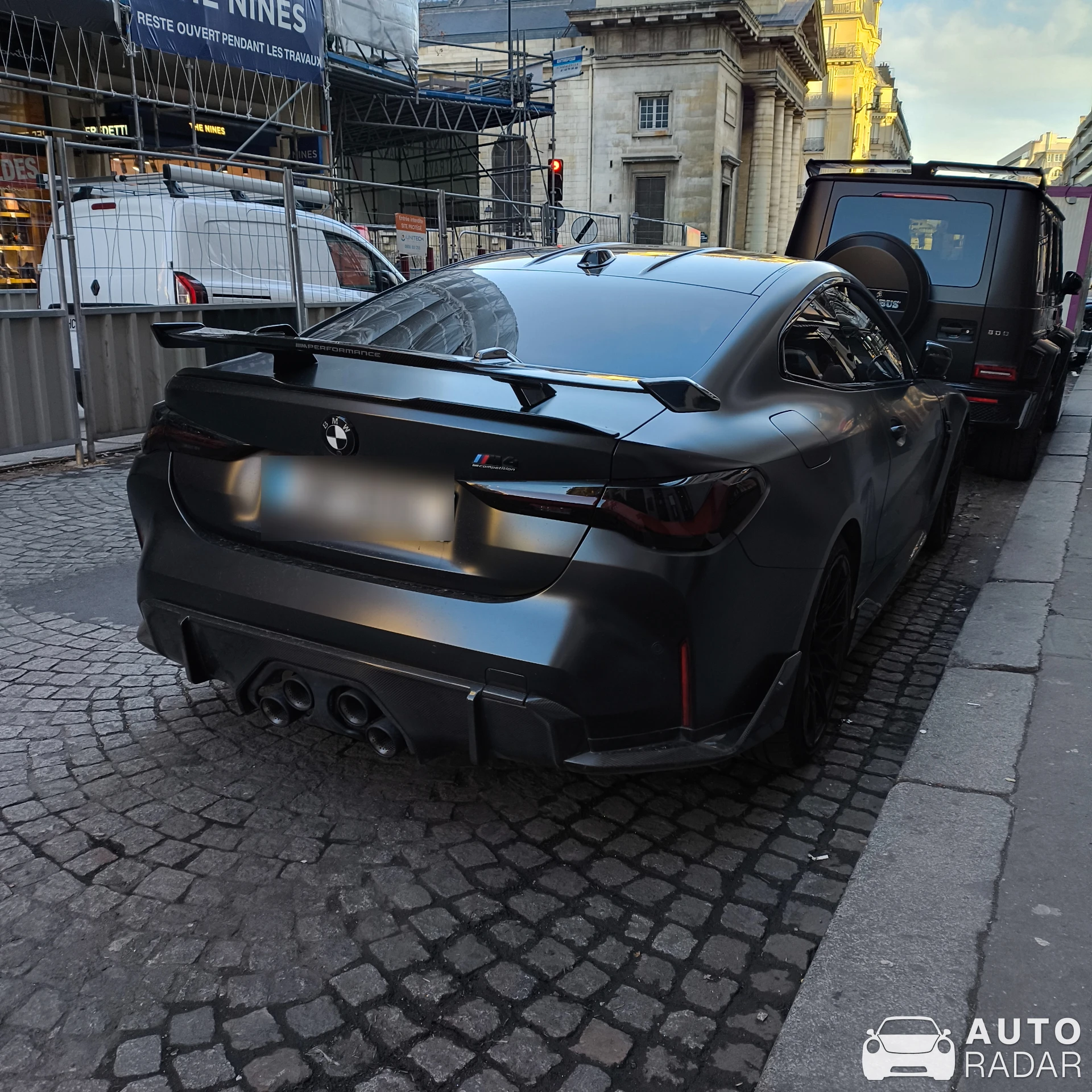 BMW M4 G82 Coupé Competition spotted in Paris, France