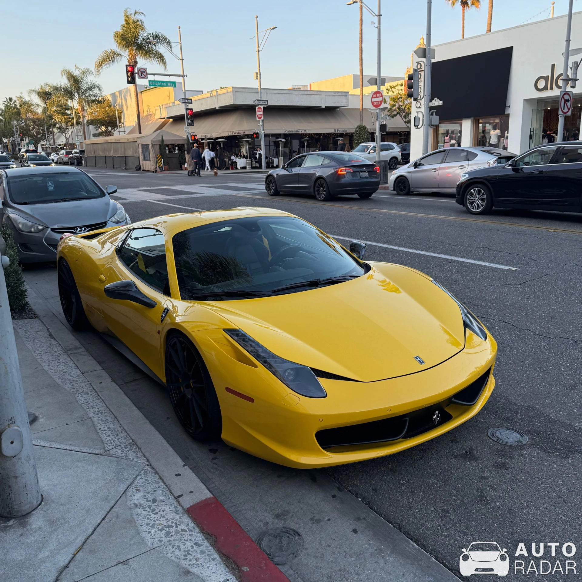Ferrari 458 Spider spotted in Beverly Hills, United States