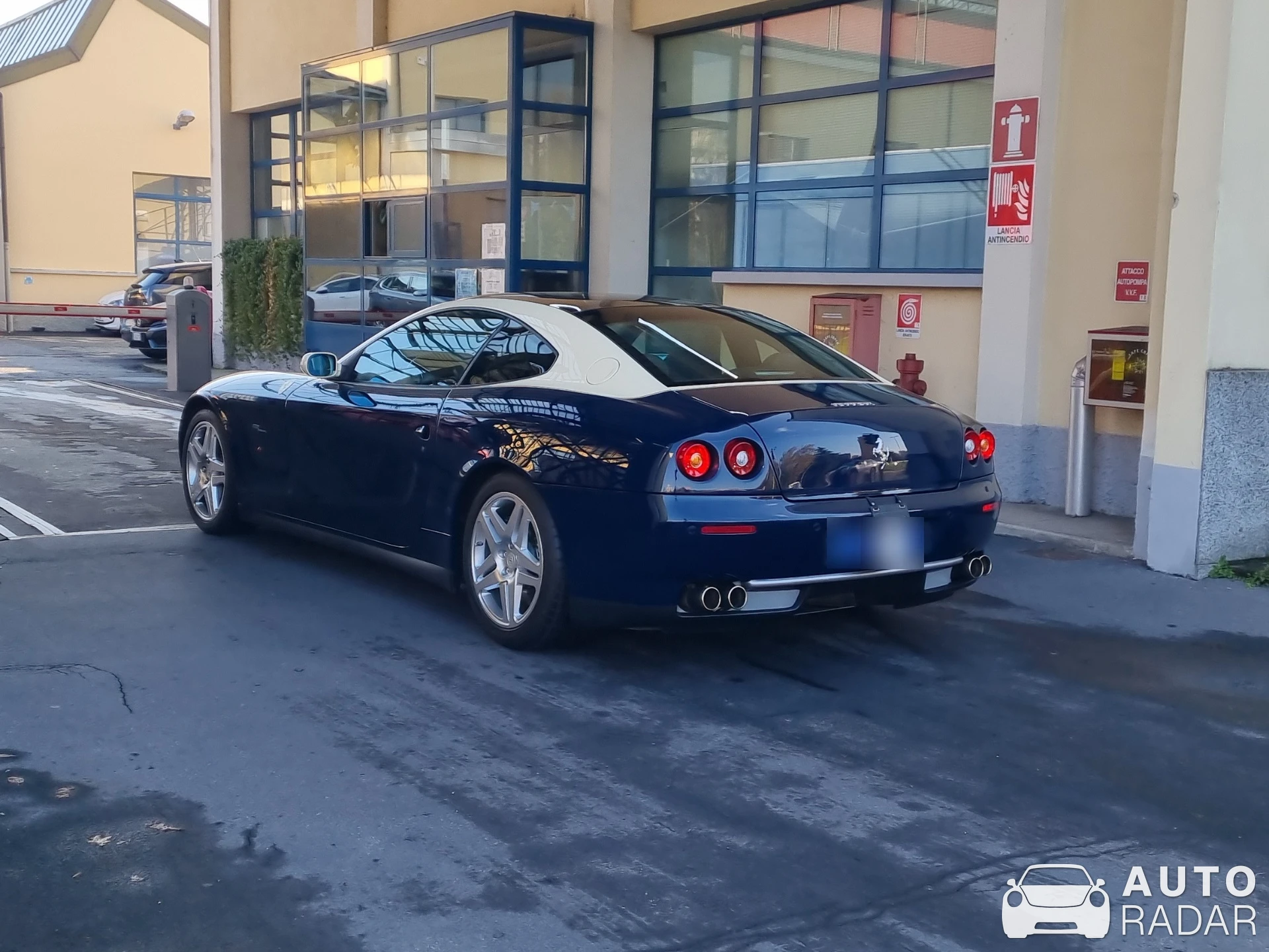 Ferrari 612 Sessanta spotted in Milano