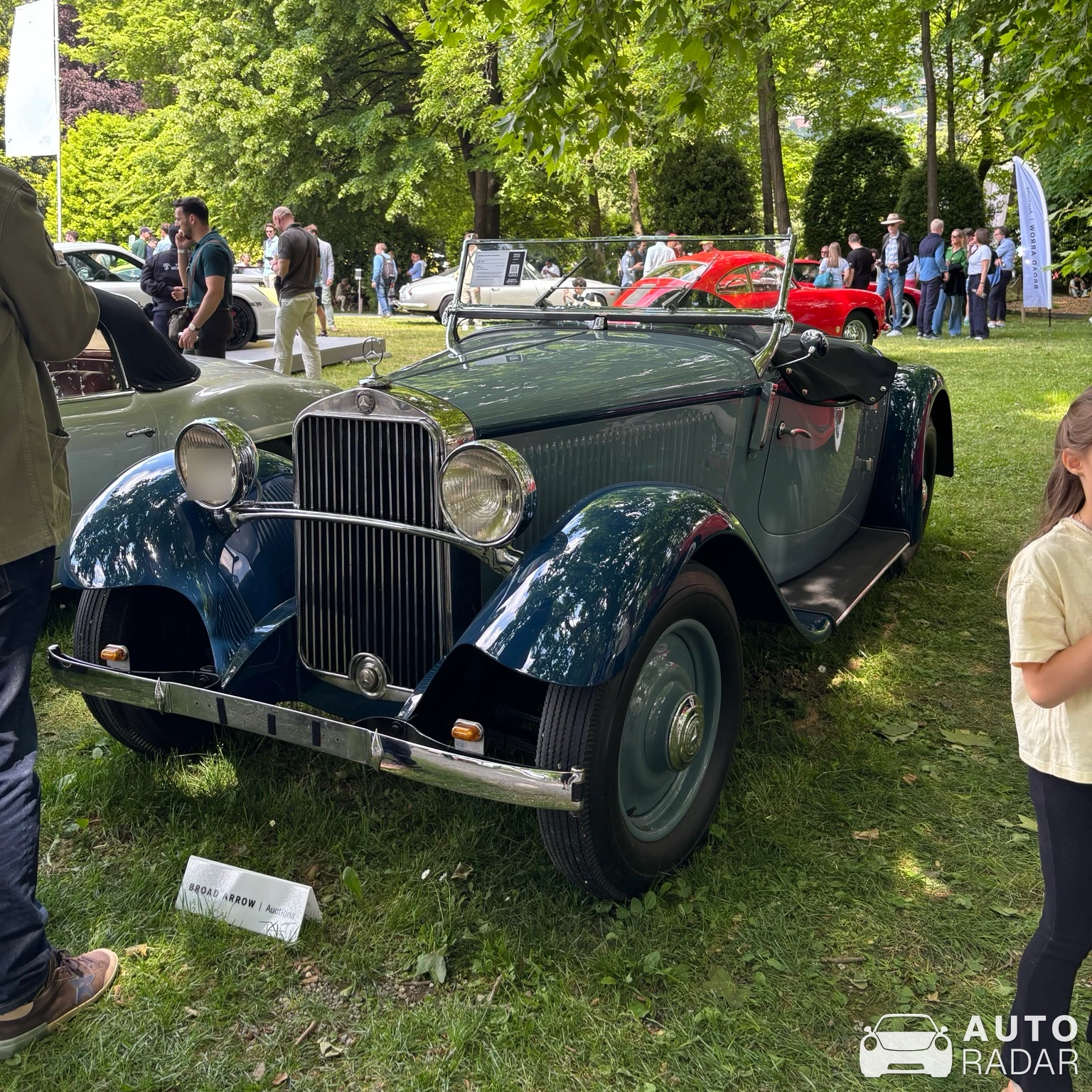 Mercedes-Benz 170 S Roadster spotted in Cernobbio