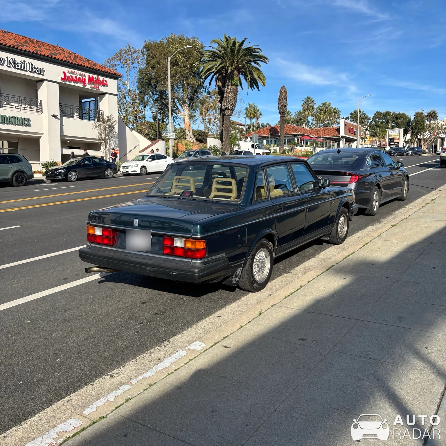 Volvo 240 Sedan spotted in Hermosa Beach, United States