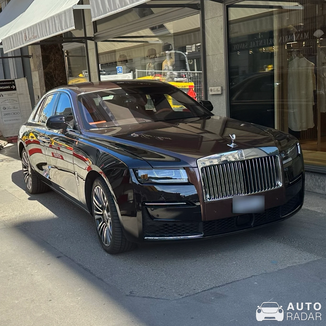 Rolls-Royce Ghost II spotted in Zürich