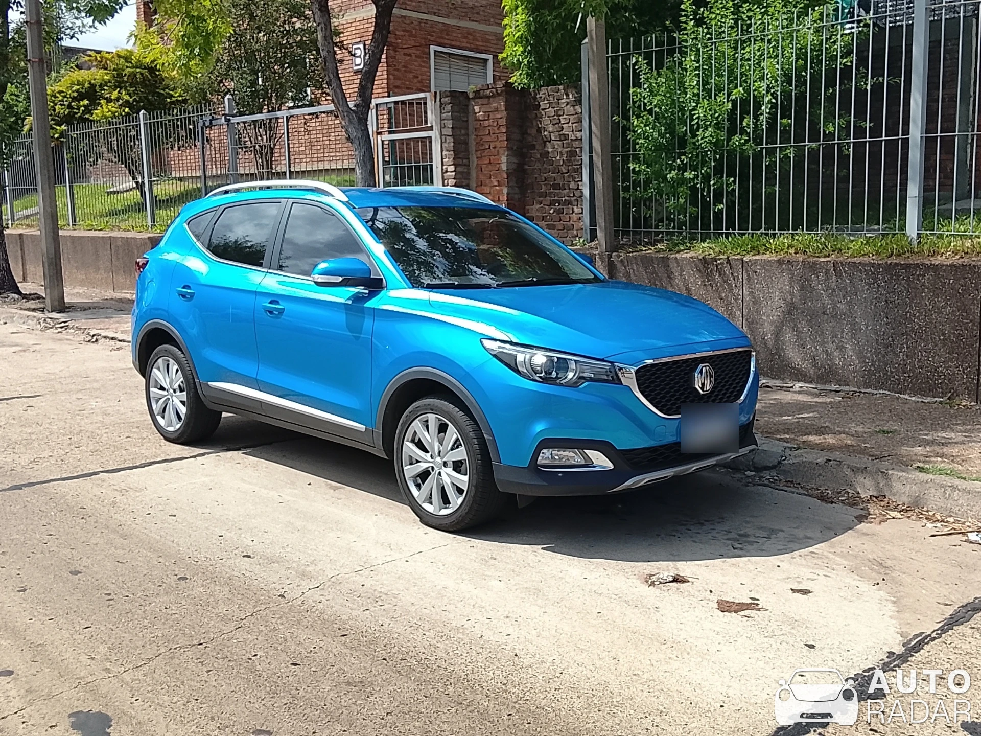 MG ZS spotted in Salto