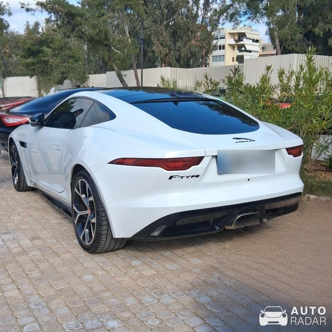 Jaguar F-Type P380 Coupé spotted in Glyfada