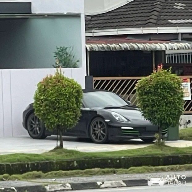Porsche 981 Boxster spotted in Sibu