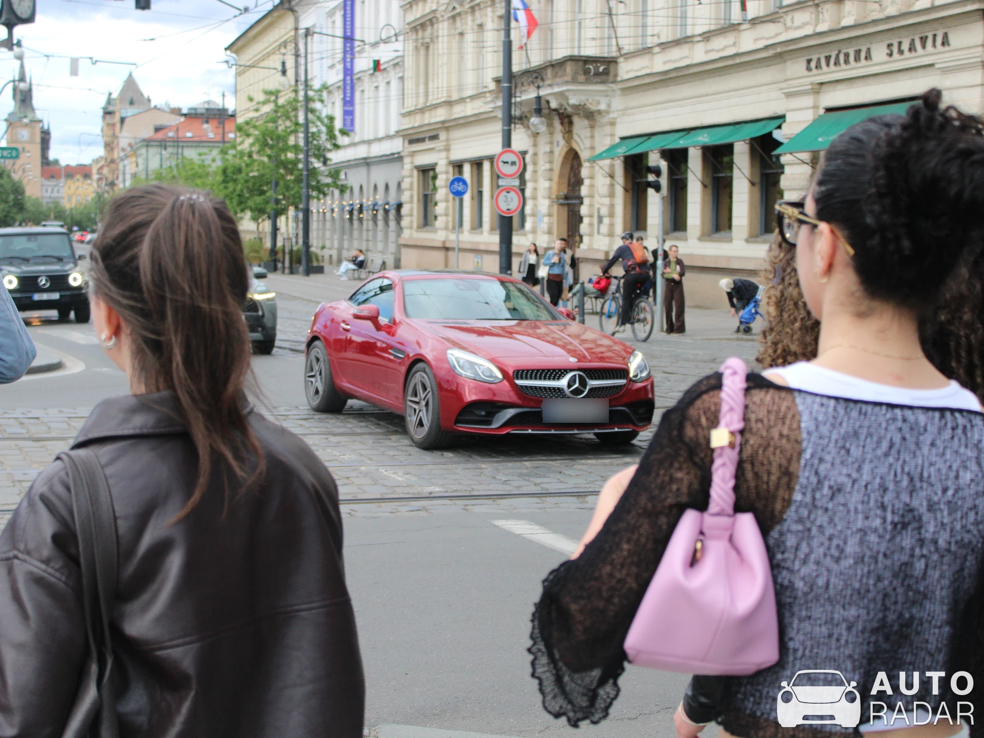 Mercedes-AMG SLC 43 spotted in Praha