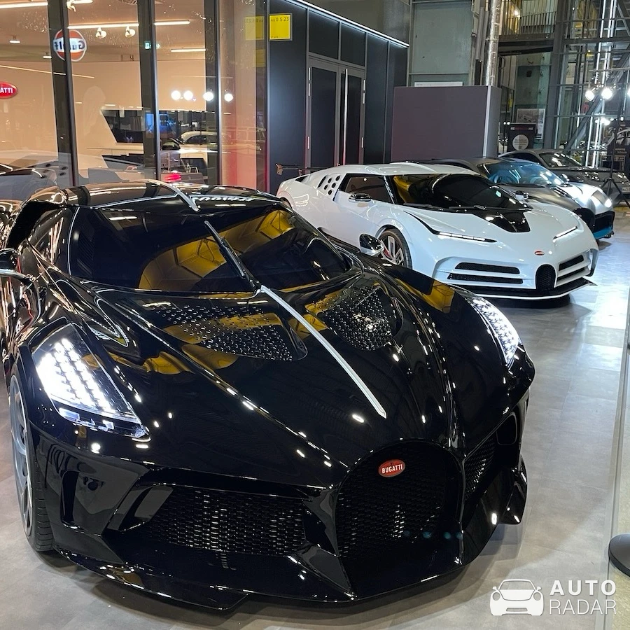 Bugatti La Voiture Noire spotted in München