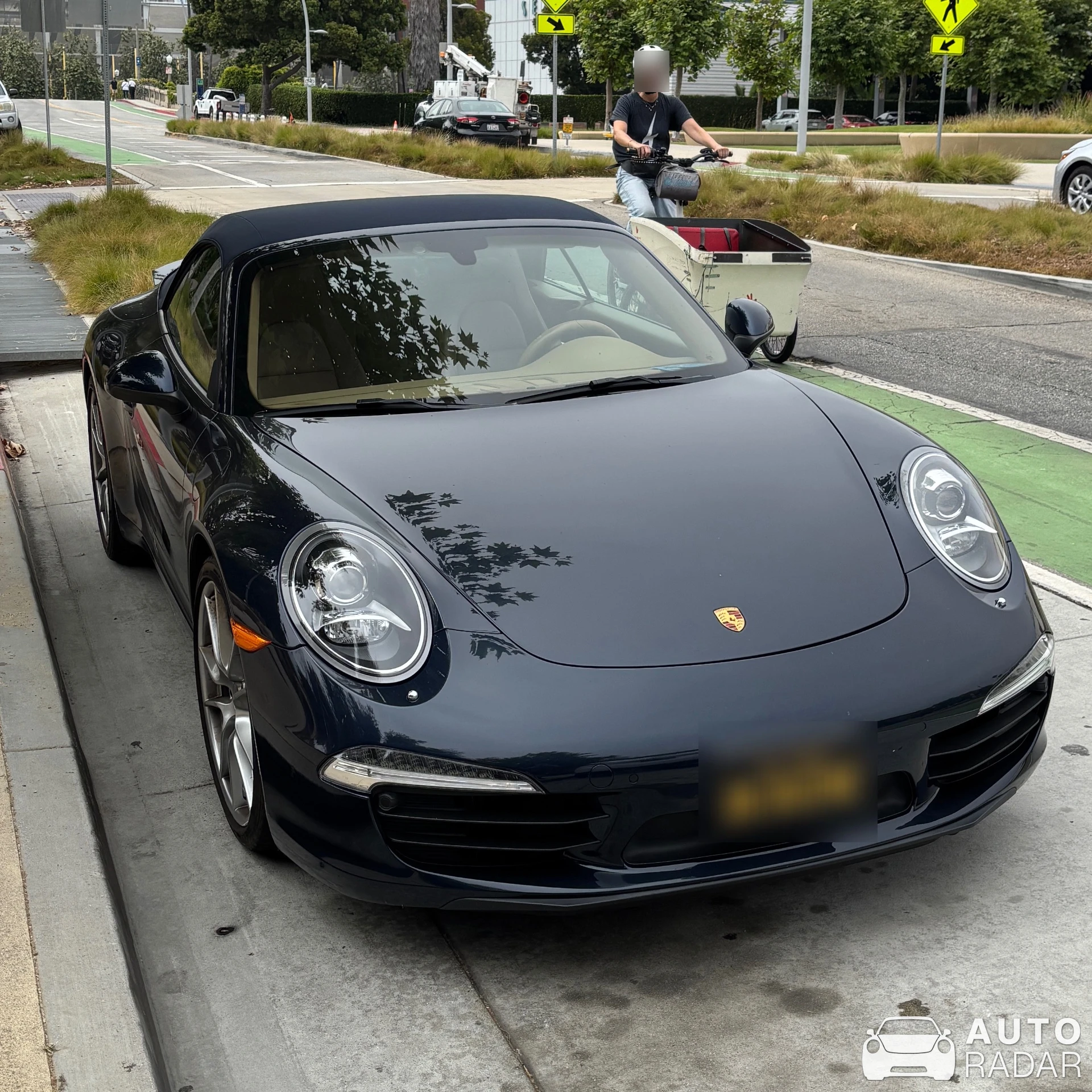 Porsche 991 Carrera Cabriolet MkI spotted in Santa Monica, USA