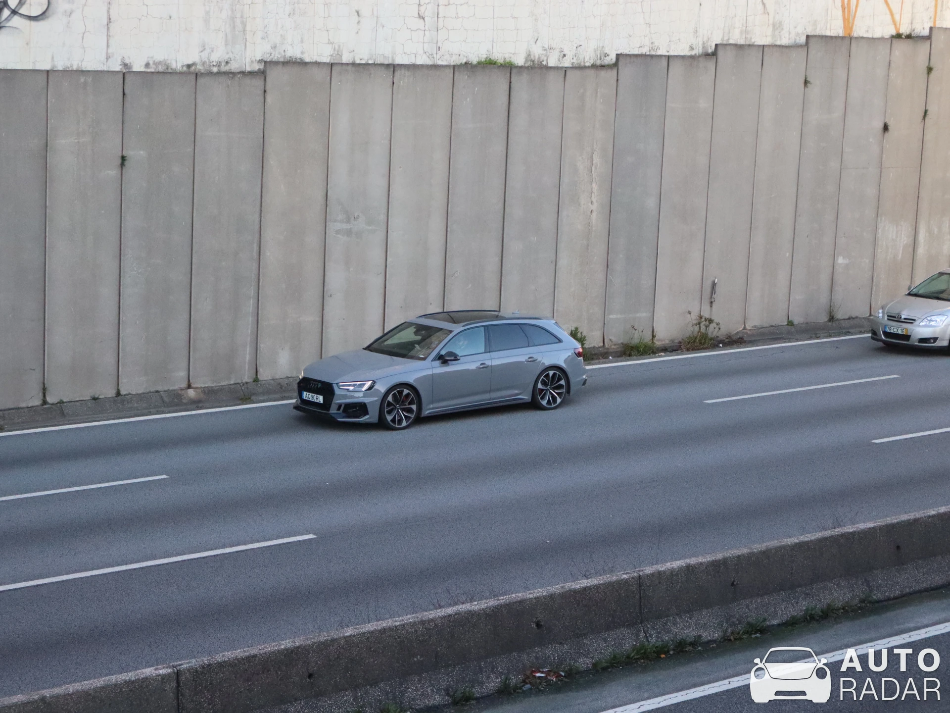 Audi RS4 Avant B9 spotted in Porto, Portugal