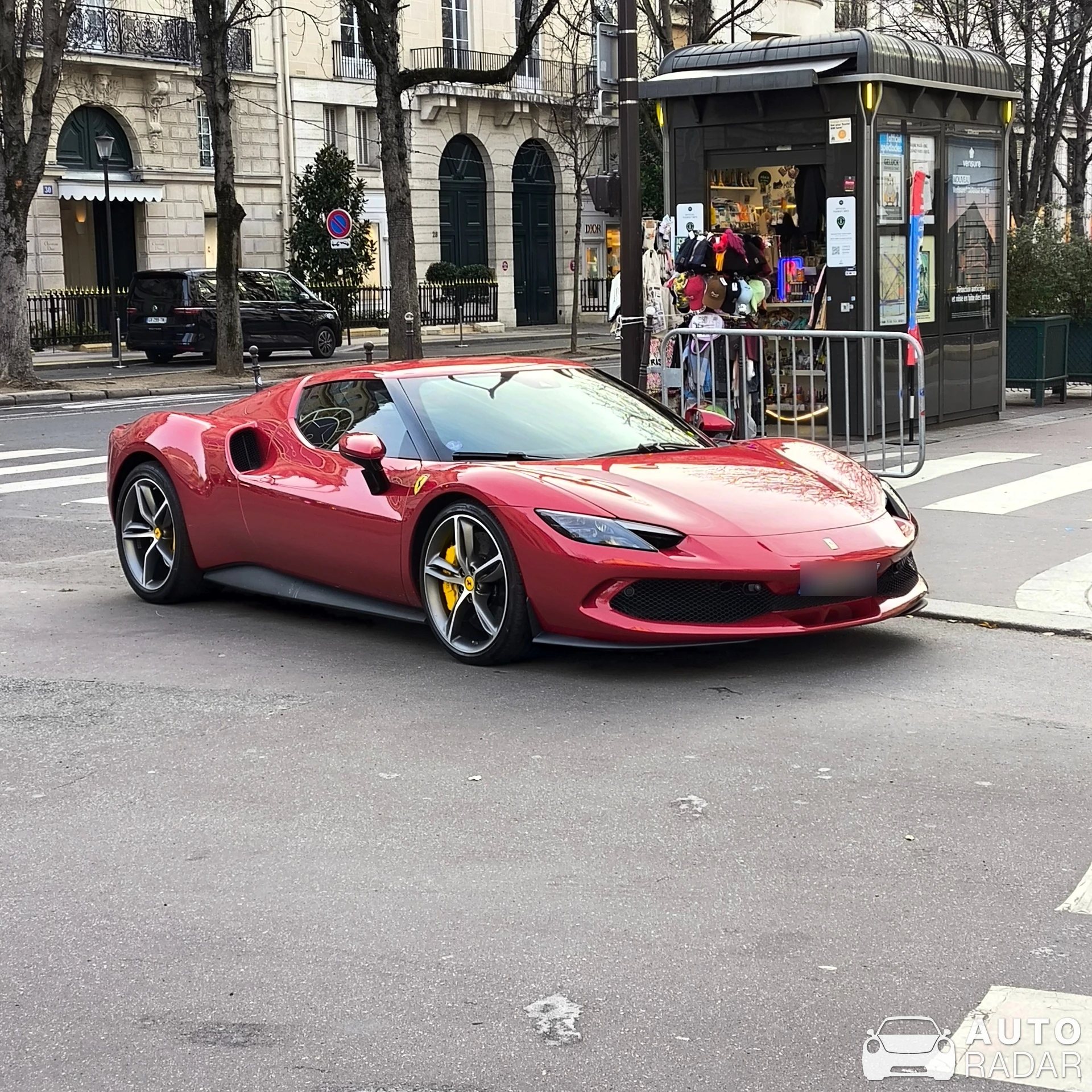 Ferrari 296 GTB spotted in Paris, France