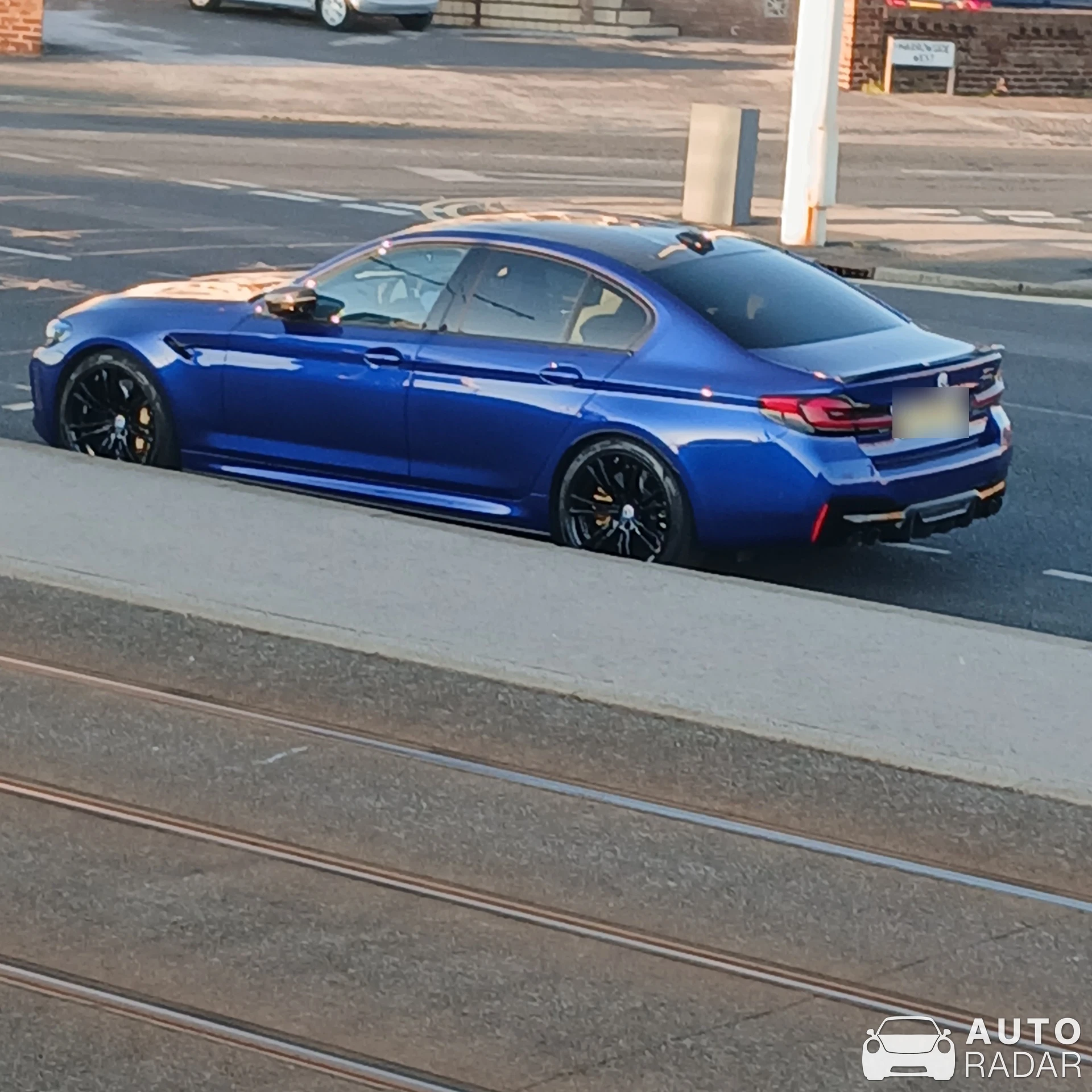 BMW M5 F90 Competition spotted in Blackpool