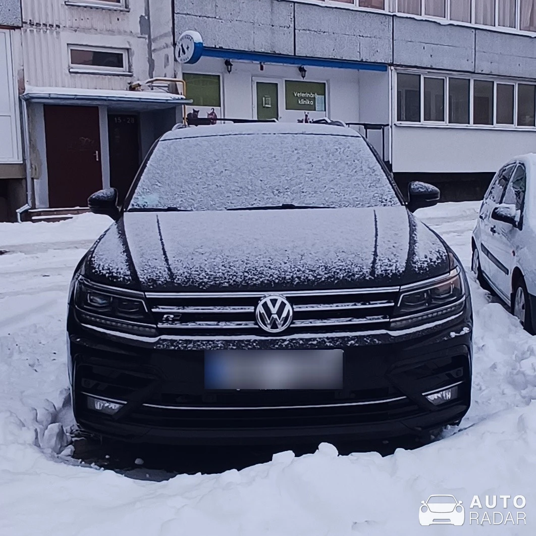 Volkswagen Tiguan spotted in Liepāja