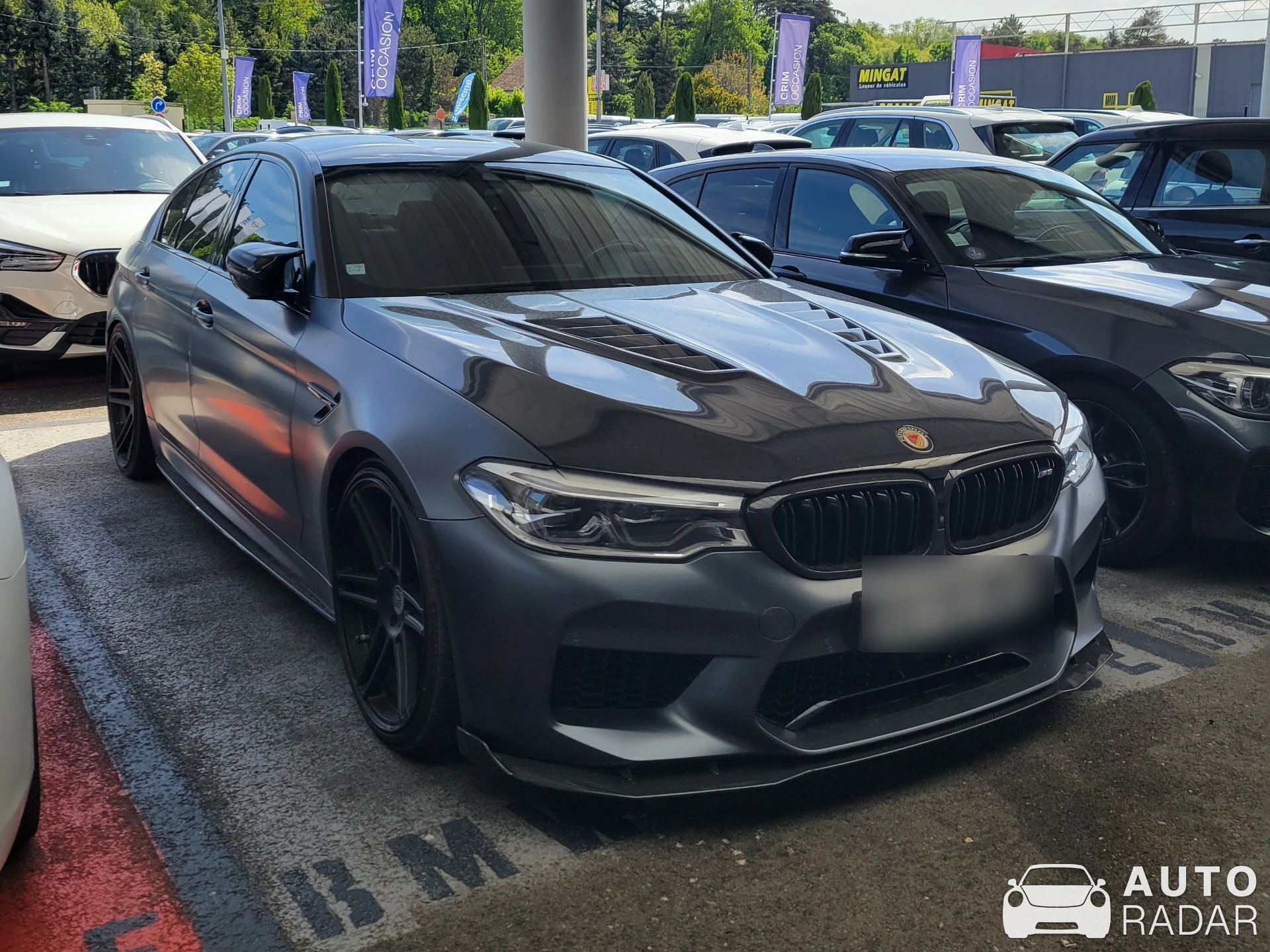 BMW Manhart MH5 900 F90 spotted in Valence
