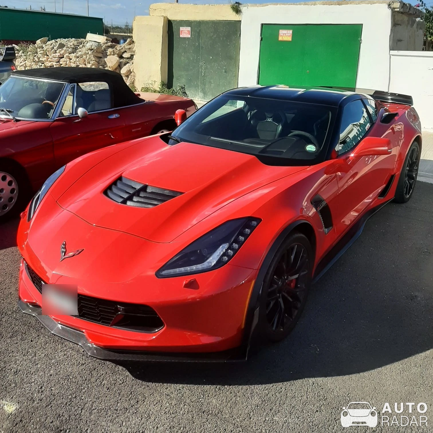 Chevrolet Corvette C7 Z06 spotted in Valletta, Malta
