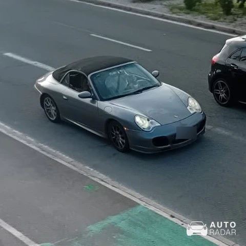 Porsche 996 Carrera 4 Cabriolet spotted in Nice, France