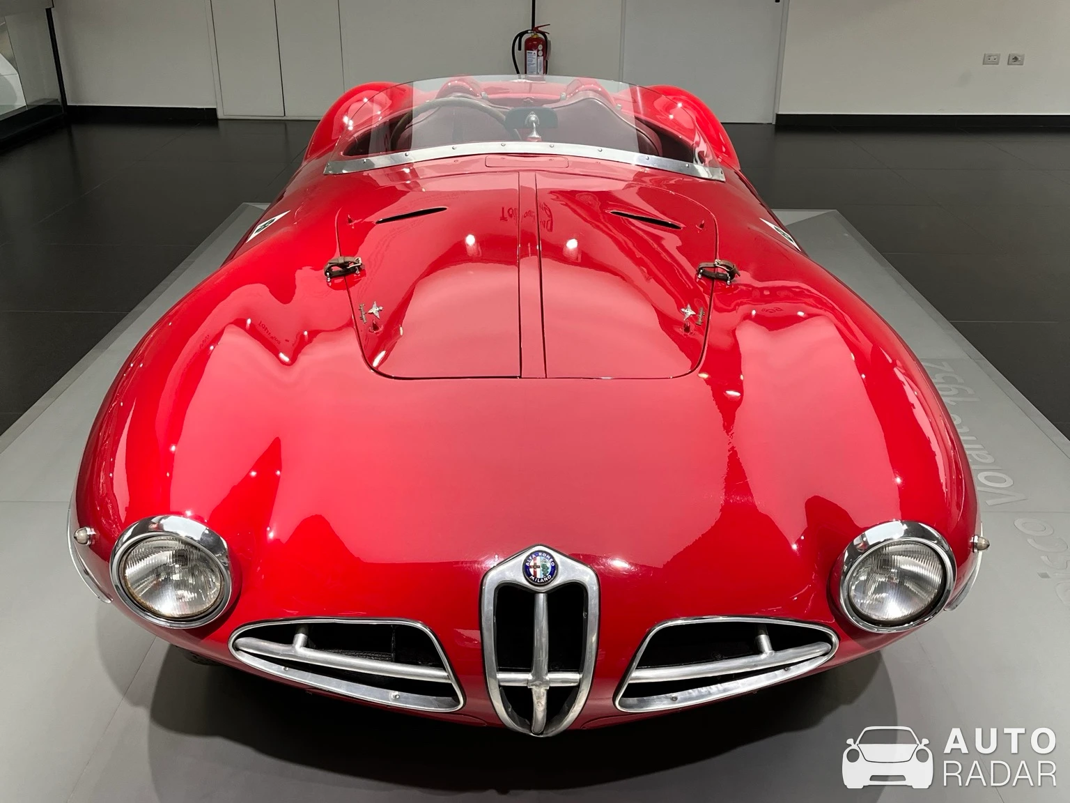 Alfa Romeo Disco Volante Spyder spotted in Rho