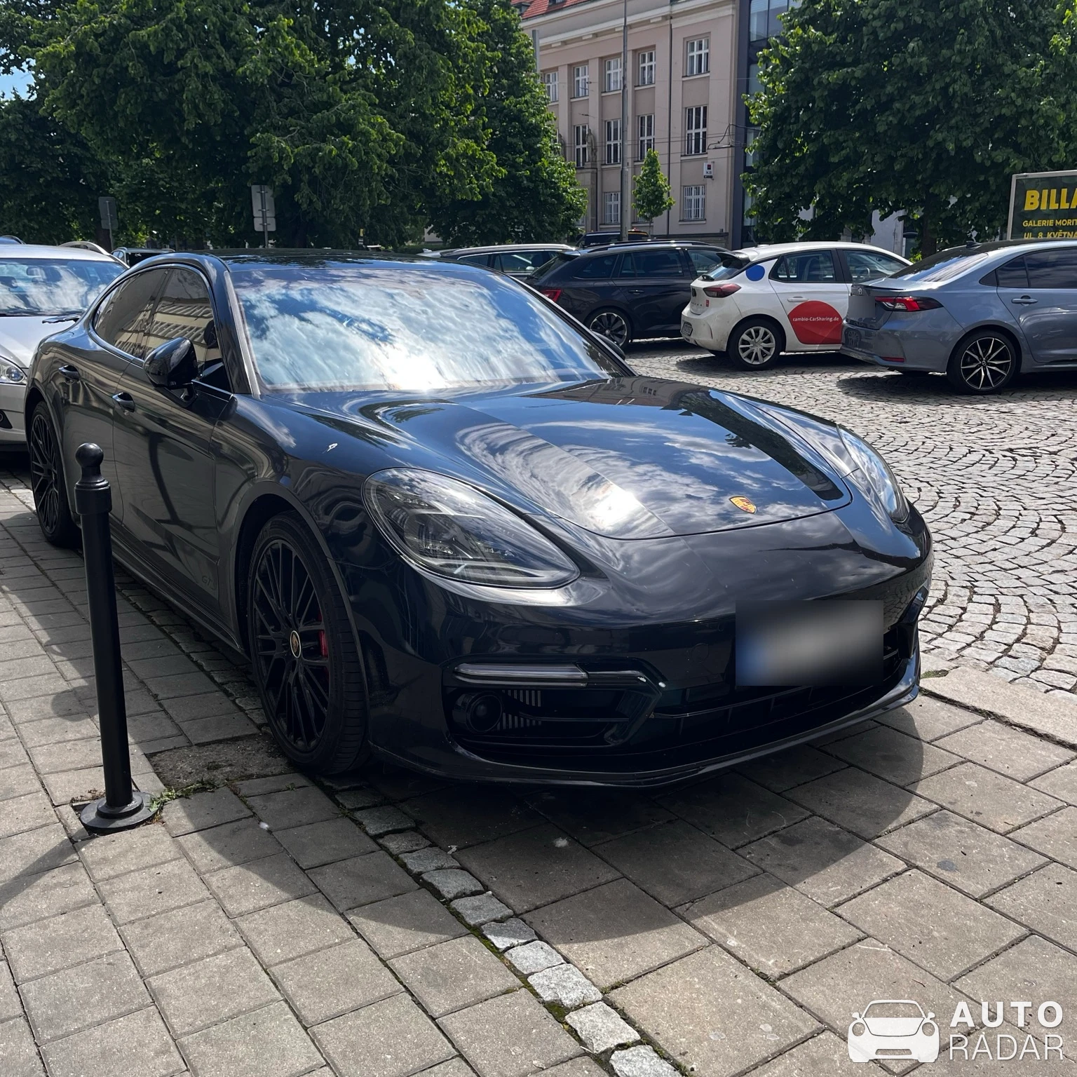 Porsche 971 Panamera GTS spotted