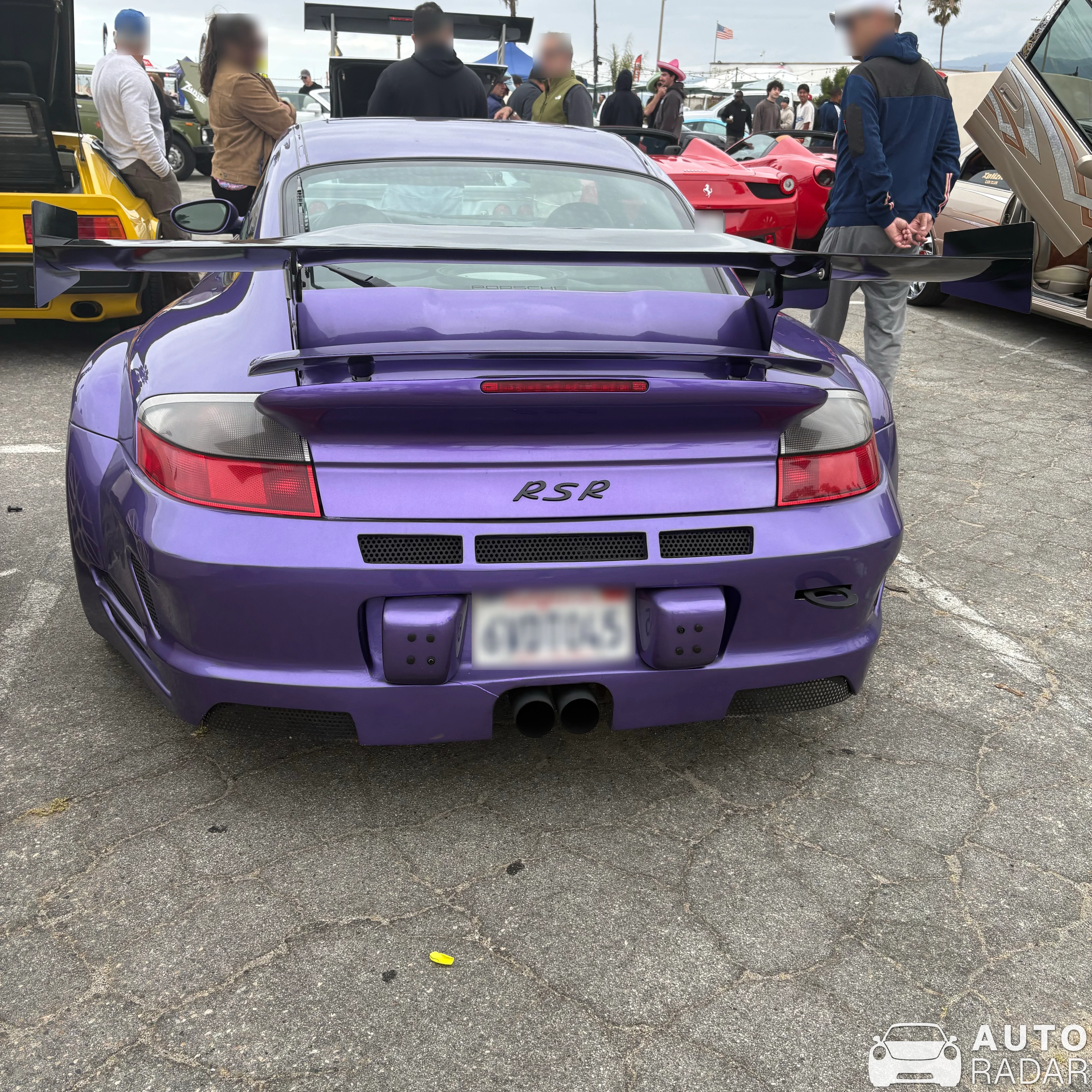 Porsche 996 GT3 RSR spotted in Santa Monica