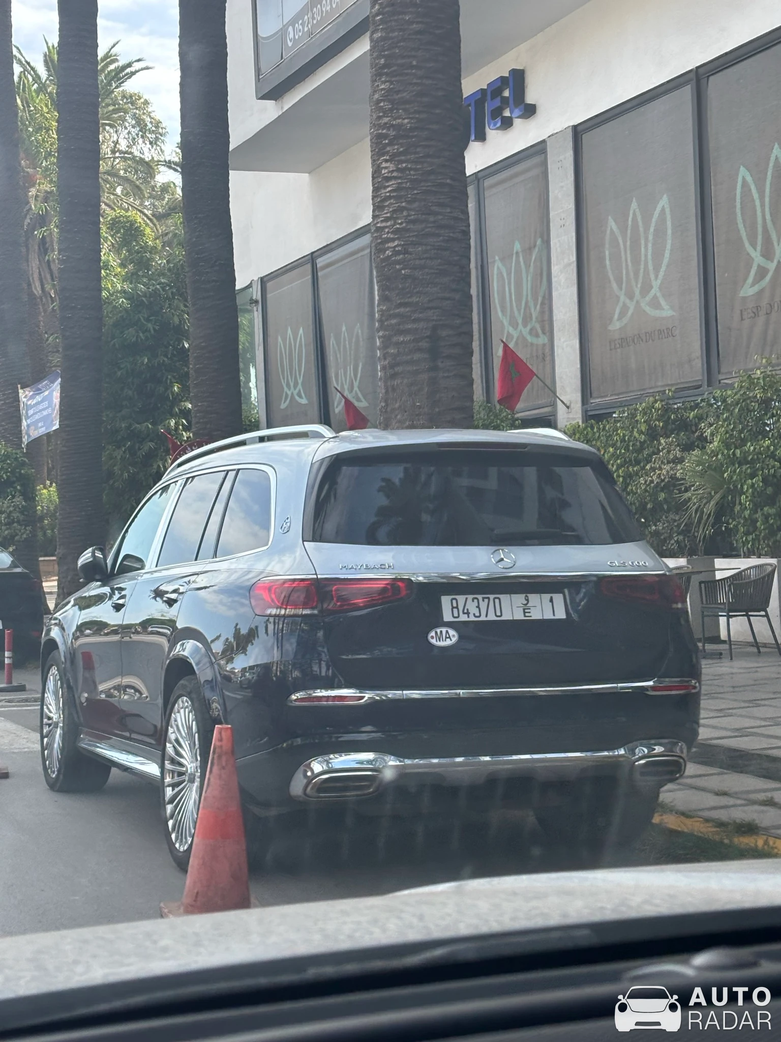 Mercedes-Maybach GLS 600 spotted in Mohammédia