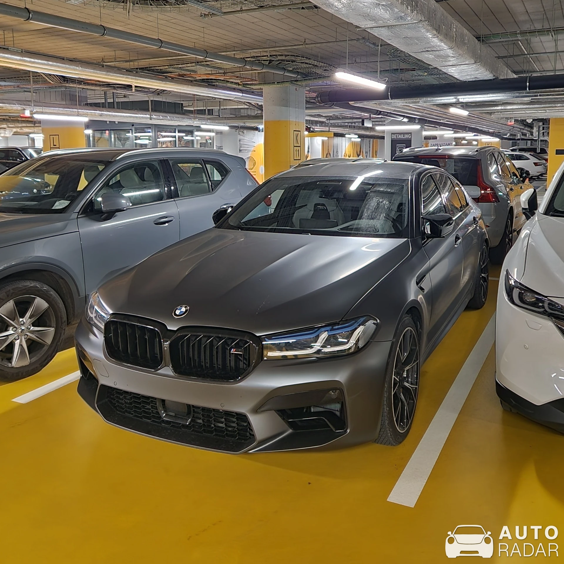 BMW M5 F90 Competition 2021 spotted in Warszawa, Polska