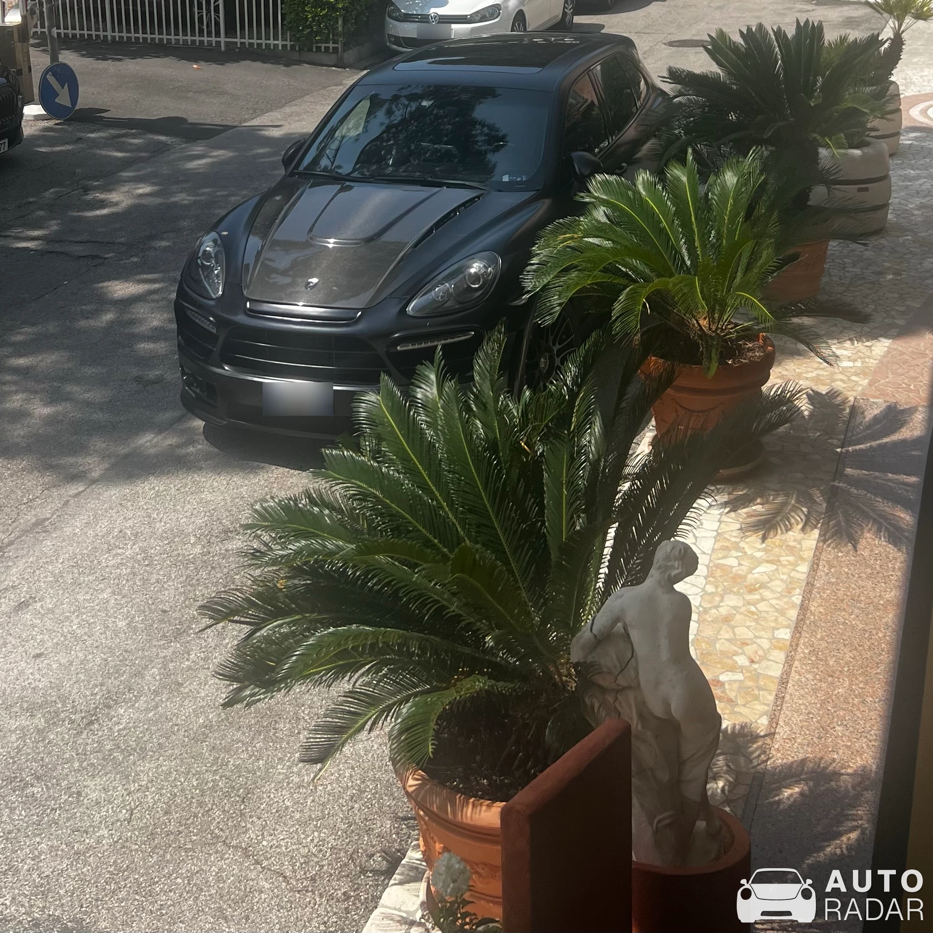 Porsche Cayenne Hamann Guardian Evo spotted in Jesolo