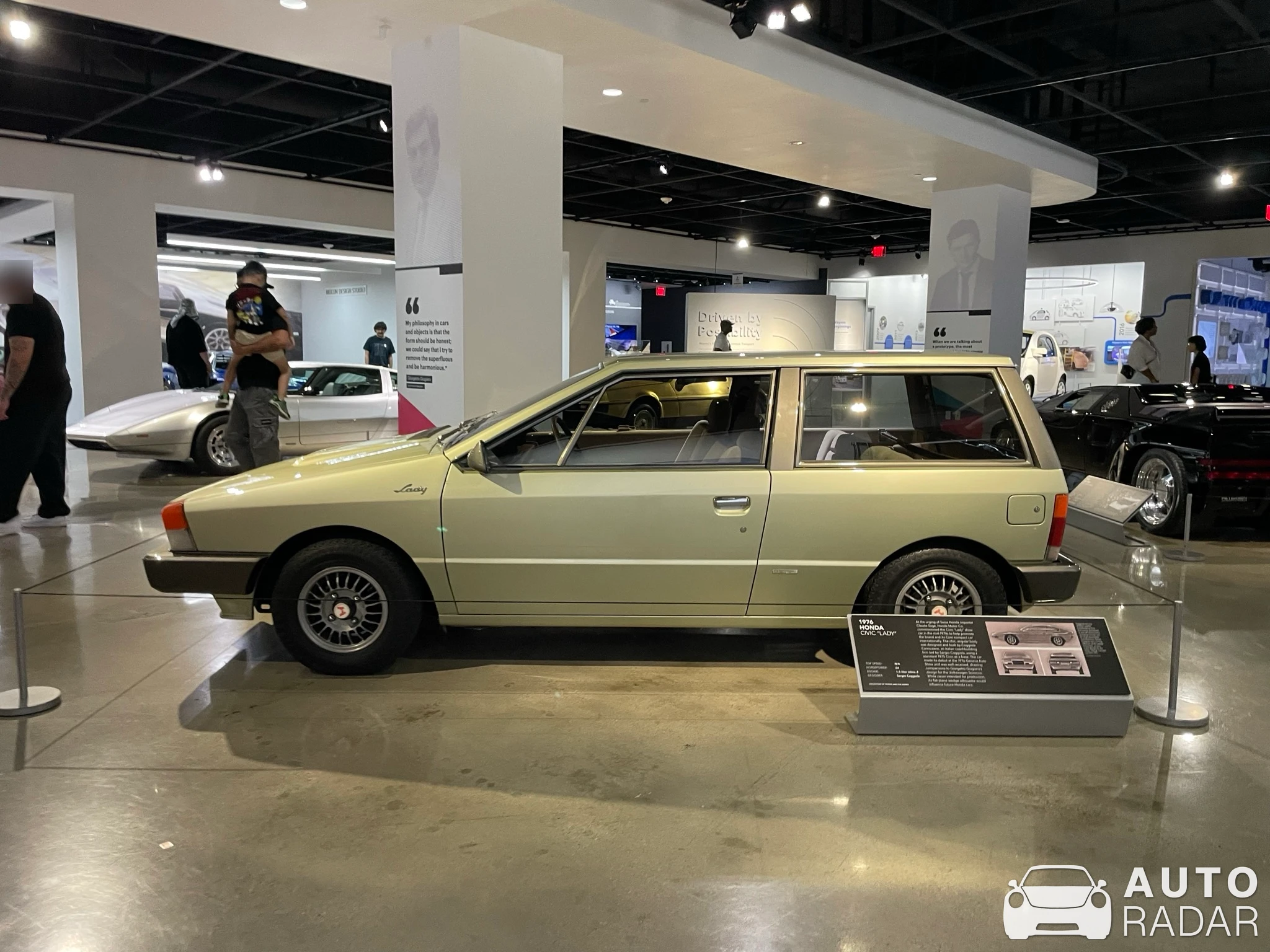 Honda Civic Lady Michelotti Concept spotted in Los Angeles