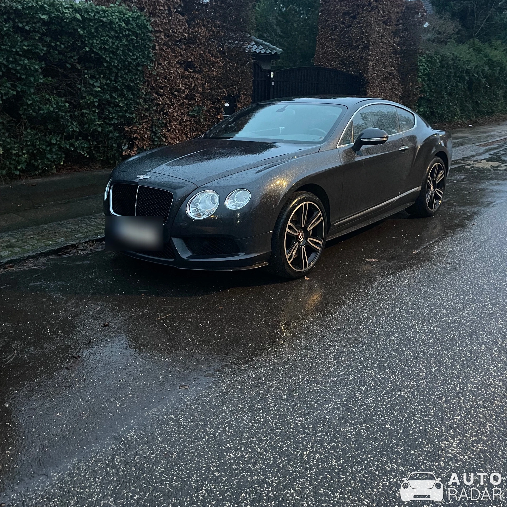 Bentley Continental GT spotted in Charlottenlund, Denmark