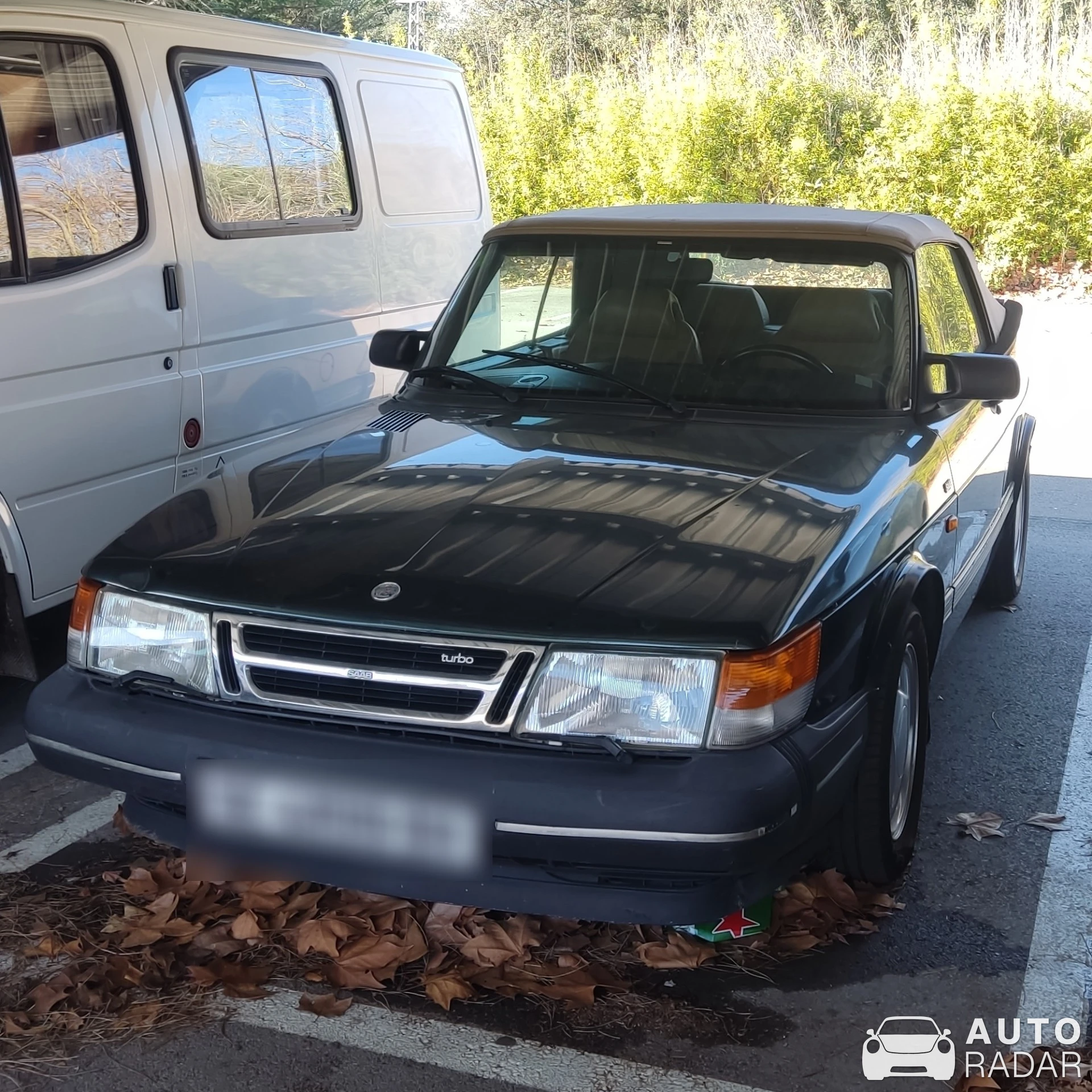 Saab 900S Turbo Cabriolet spotted in Santa Cristina d'Aro, Spain