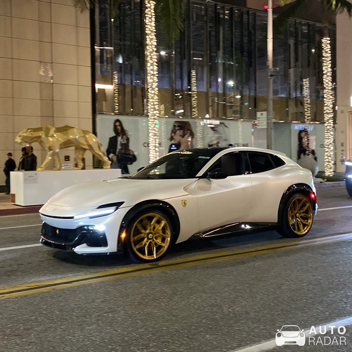 Ferrari Purosangue spotted in Beverly Hills, United States