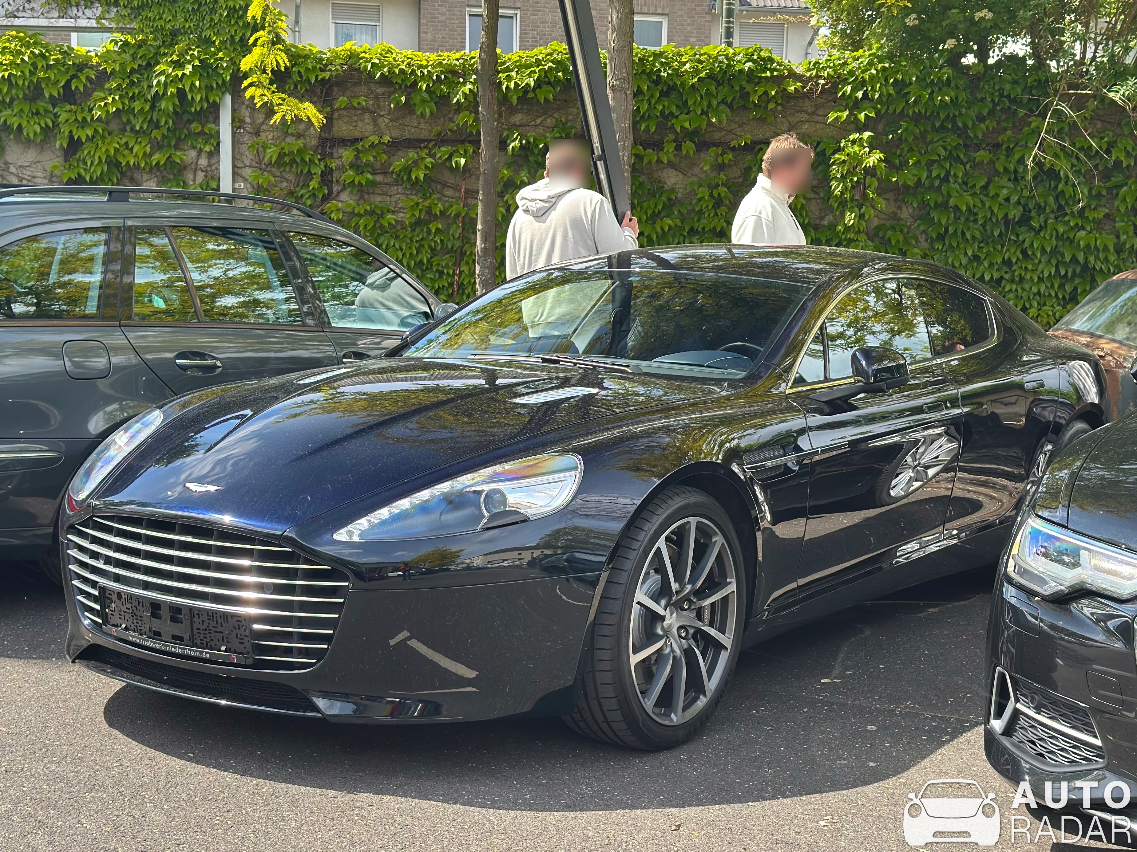 Aston Martin Rapide S spotted in Düsseldorf