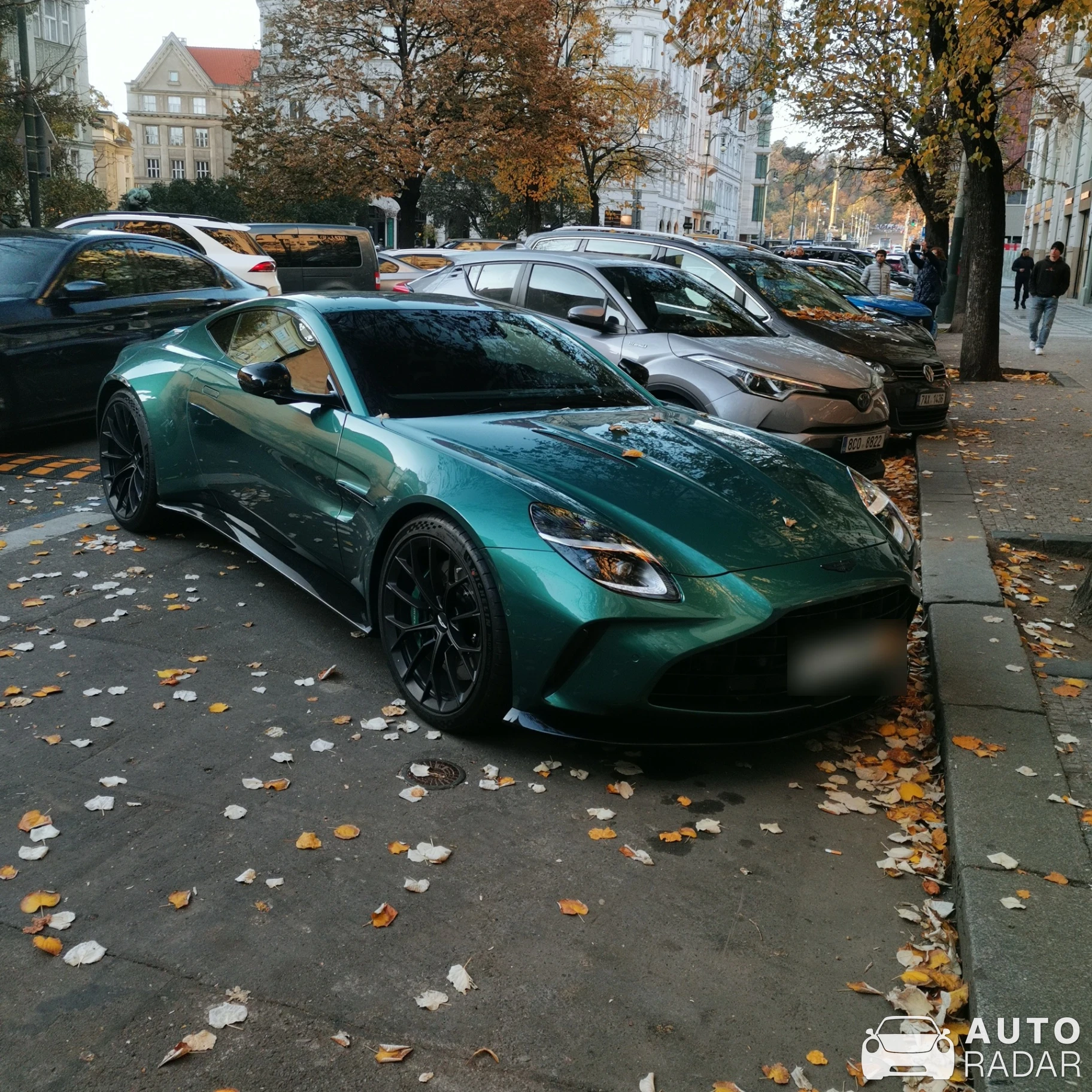 Aston Martin Vantage 2024 spotted in Praha 1, Czechia