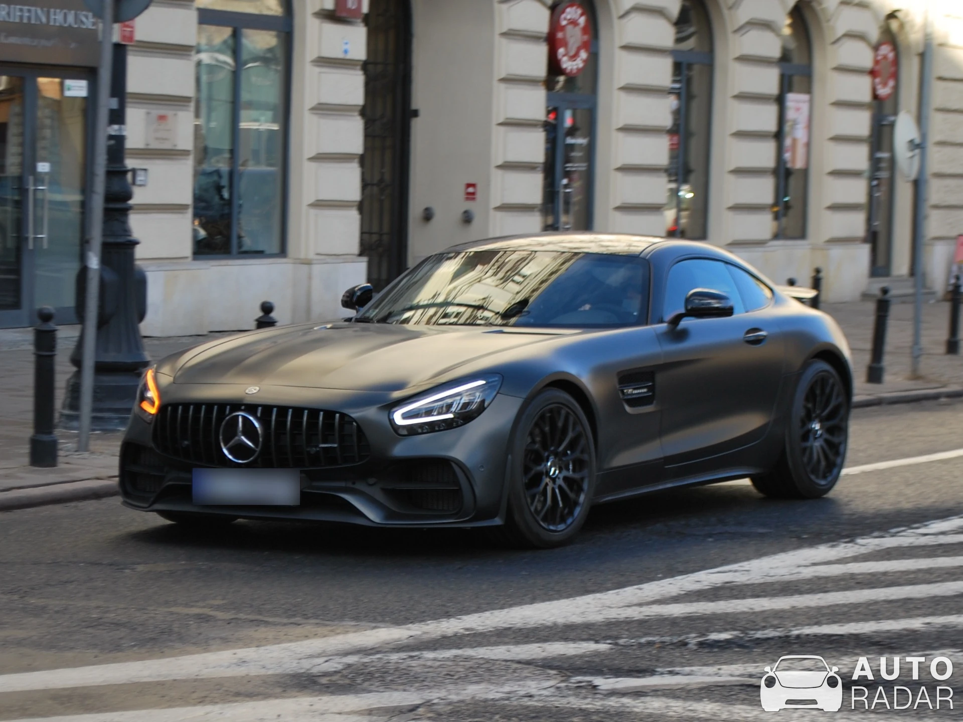 Mercedes-AMG GT C190 2019 spotted in Warszawa