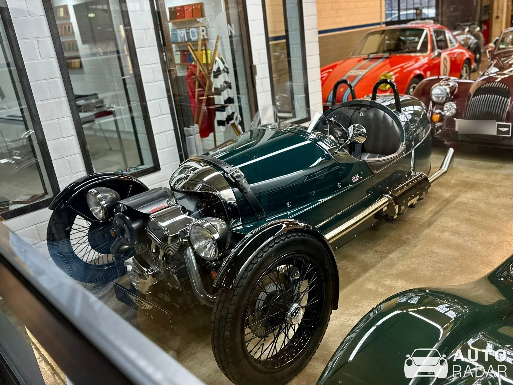 Morgan Super Sports Three-Wheeler spotted in Düsseldorf
