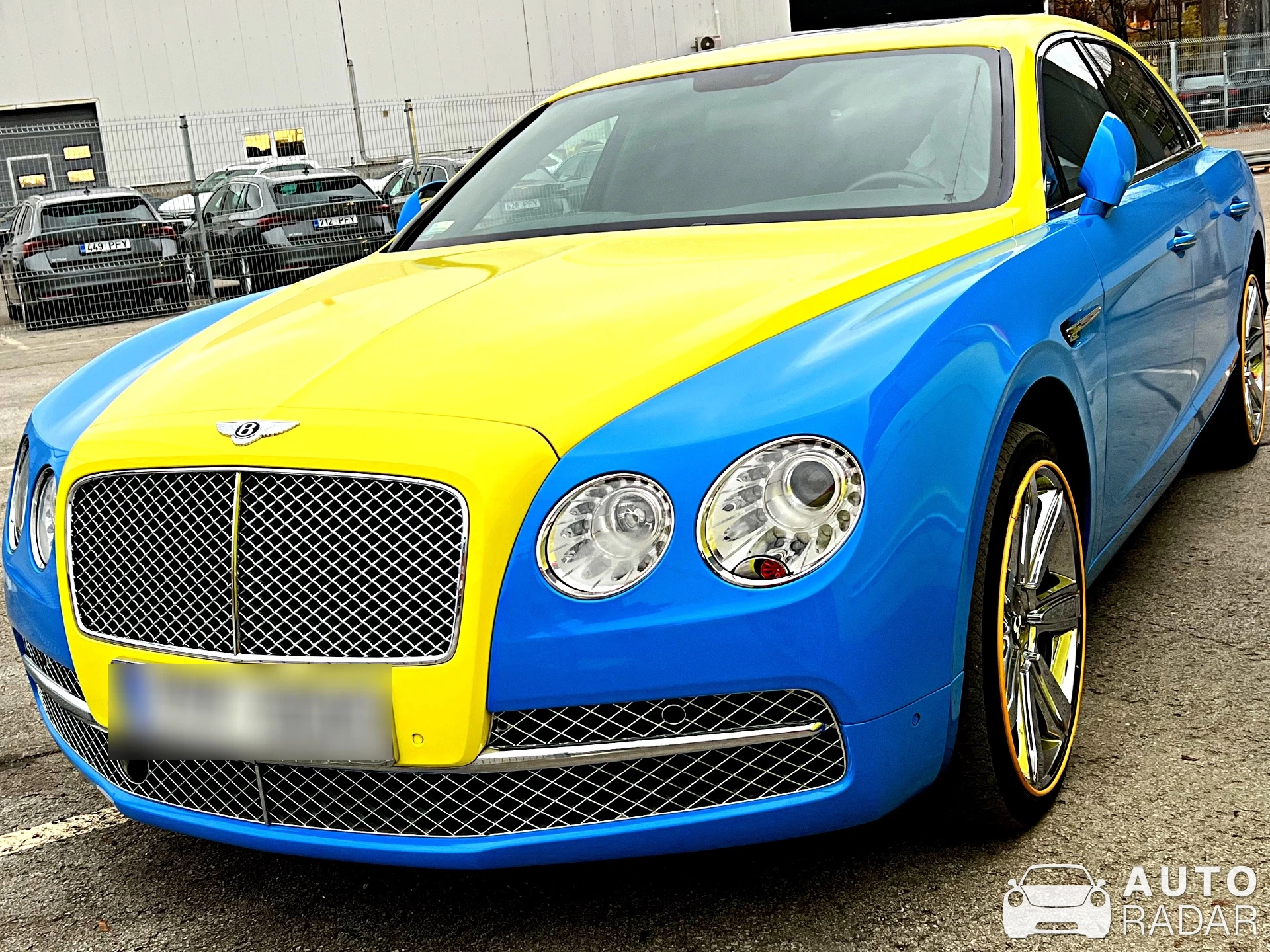 Bentley Flying Spur W12 spotted in Tallinn, Эстония
