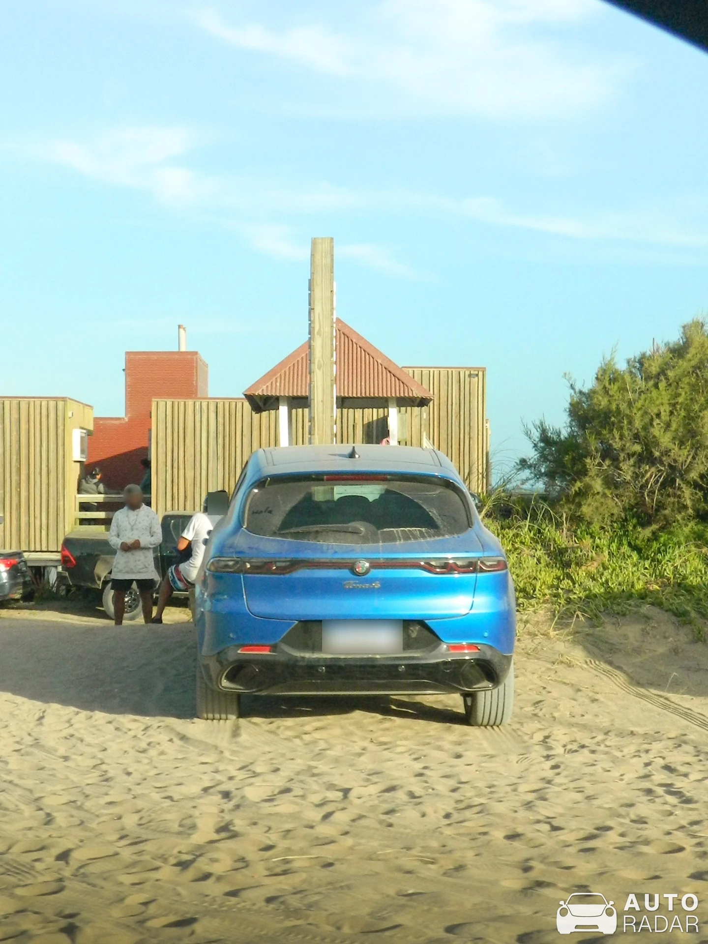 Alfa Romeo Tonale spotted in Pinamar, Argentina
