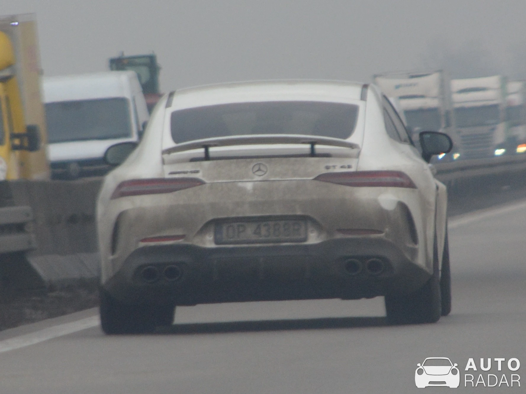Mercedes-AMG GT 43 C192 spotted in Różana