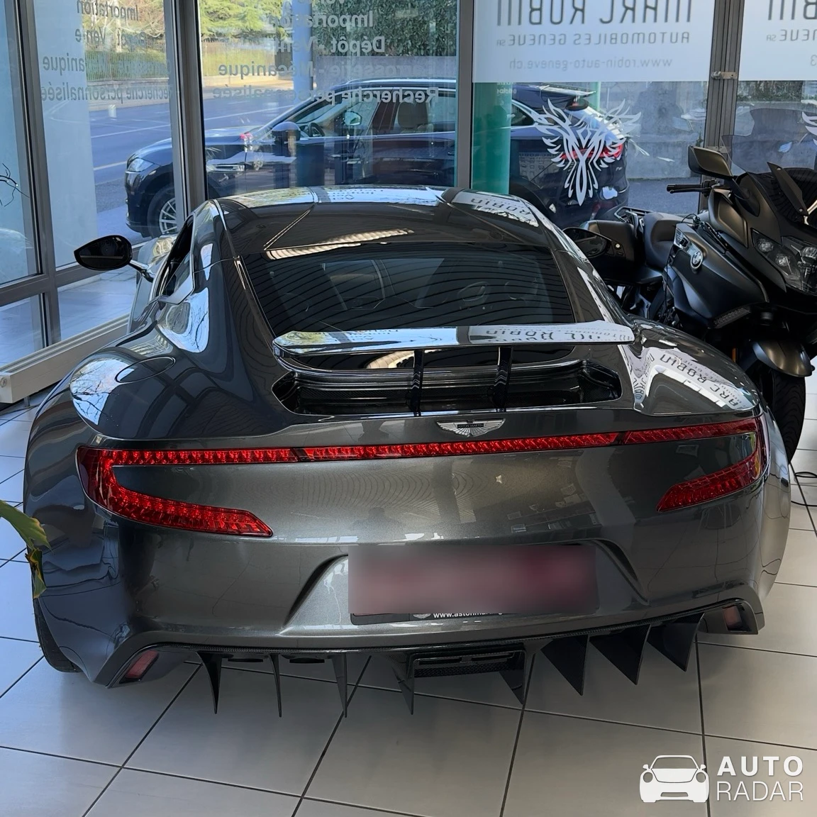 Aston Martin One-77 spotted in Genève, Suisse