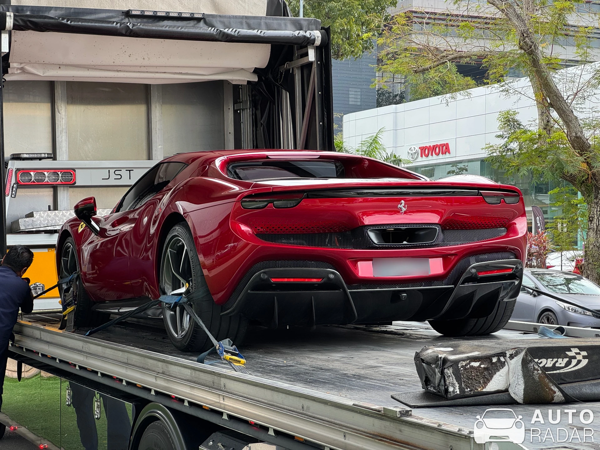 Ferrari 296 GTB spotted in Singapore, Singapore