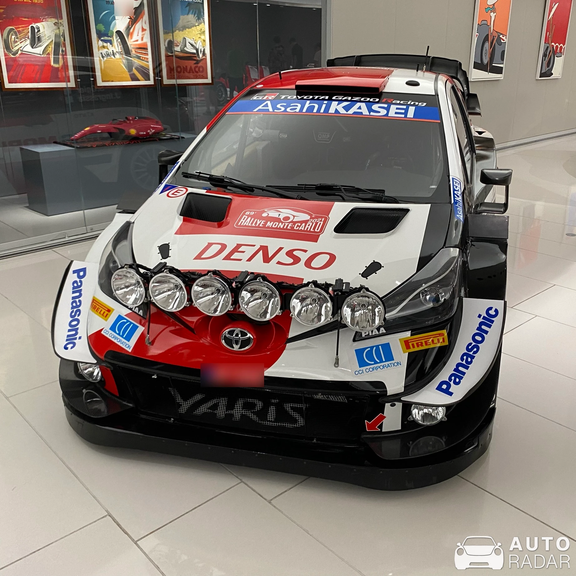 Toyota Yaris WRC spotted in Monaco
