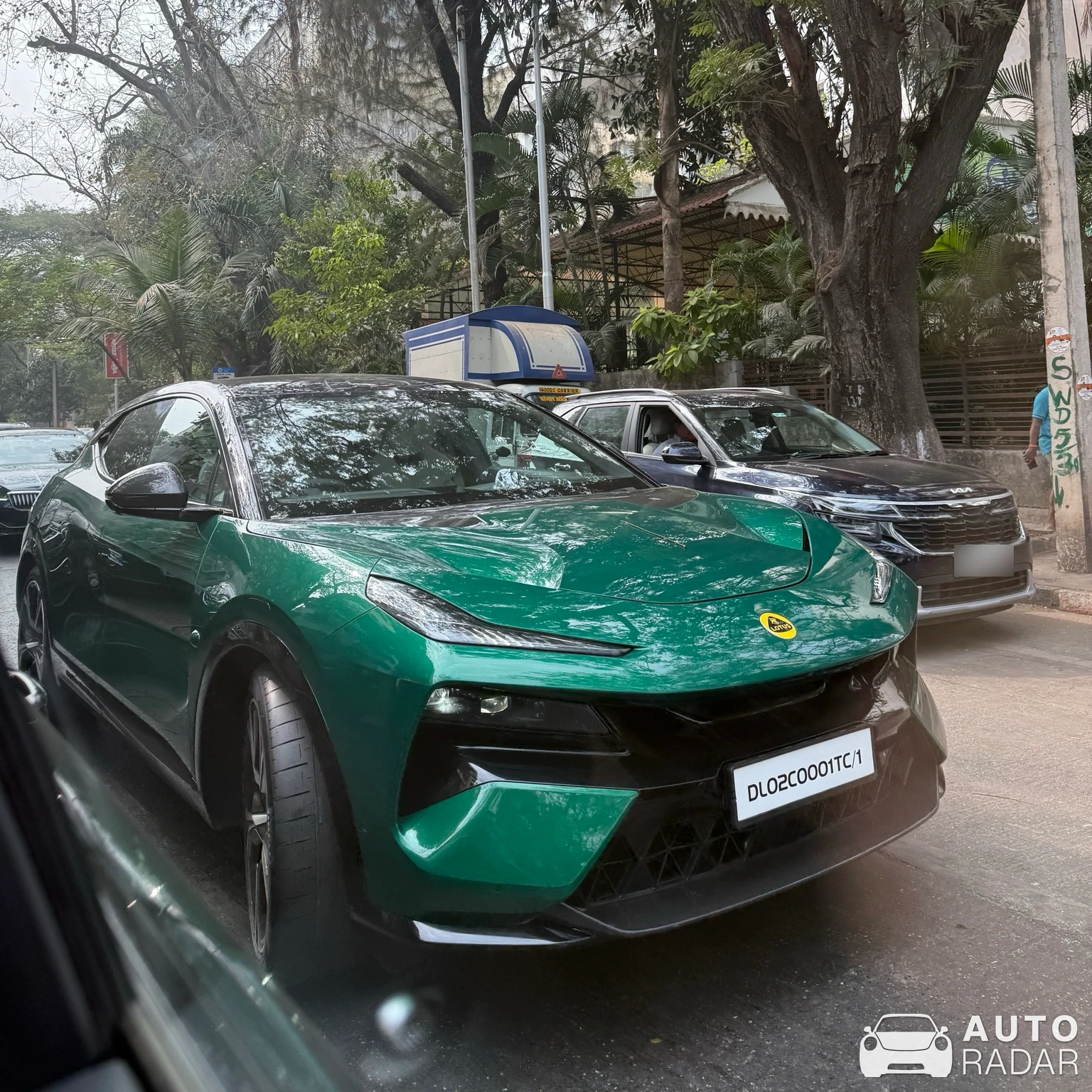 Lotus Eletre spotted in Mumbai, India
