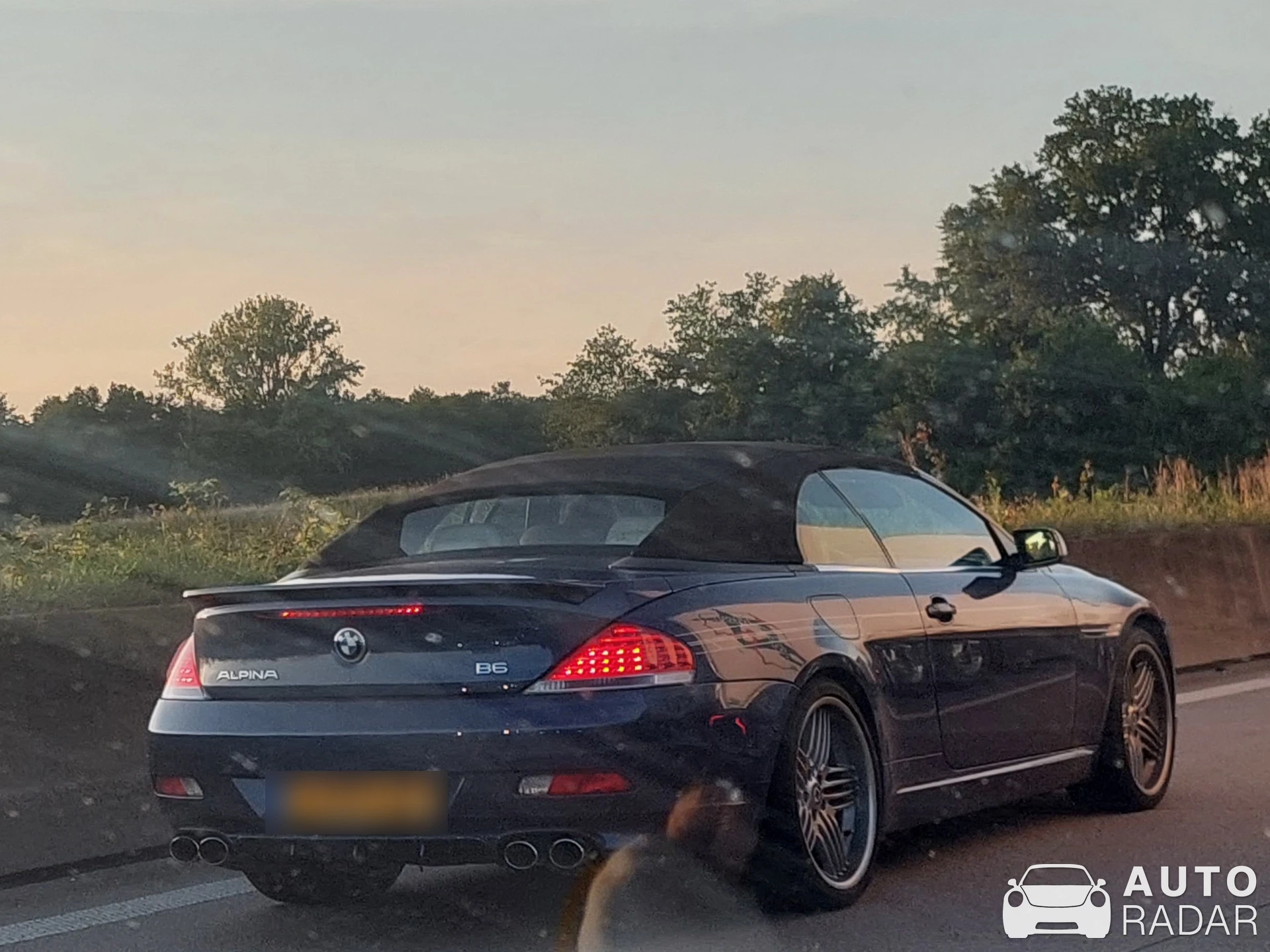 Alpina B6 S Cabriolet spotted in Sinzheim