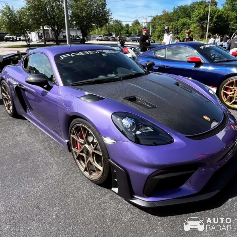 Porsche 718 Cayman GT4 RS spotted in West Chester, United States