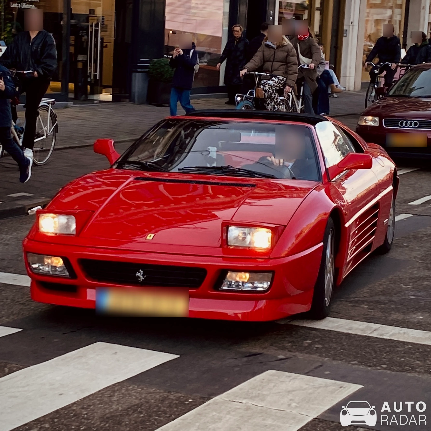 Ferrari 348 GTS spotted in Amsterdam