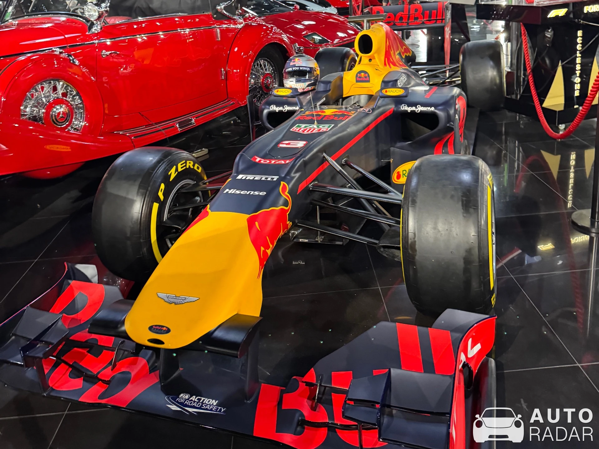 Red Bull Racing RB1 spotted in Otopeni, Romania