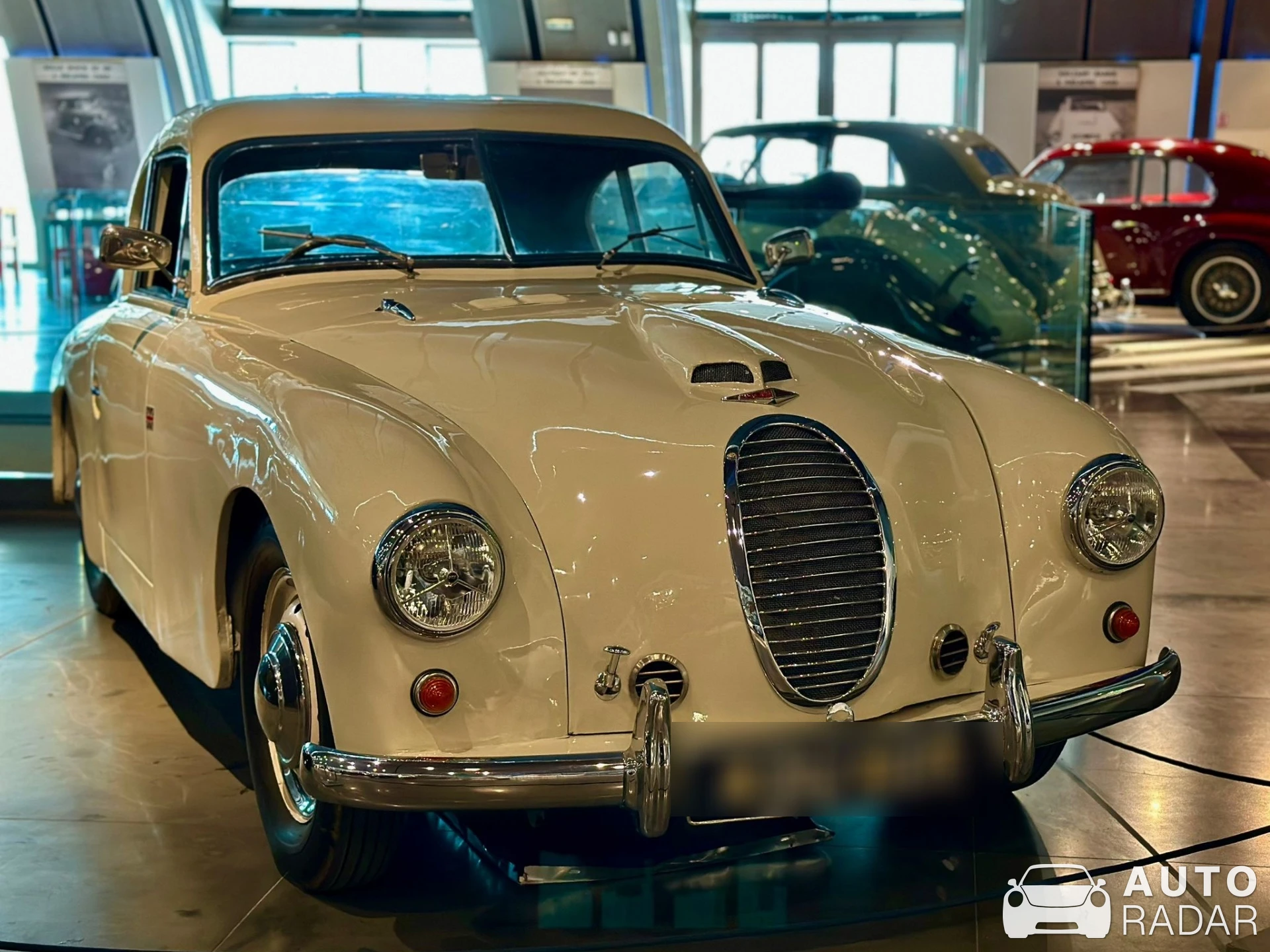 Jowett Jupiter Abbott Coupé spotted in Athina