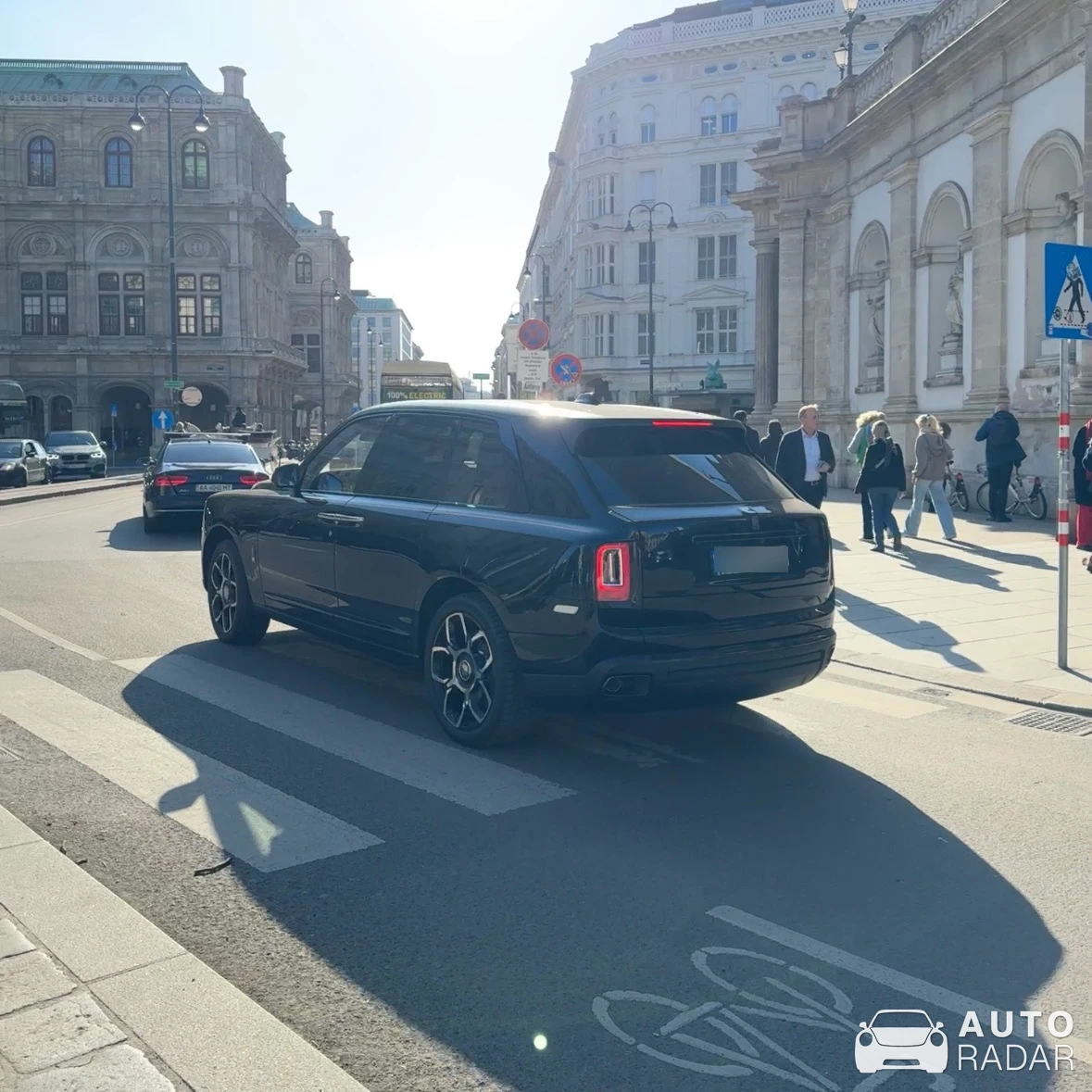 Rolls-Royce Cullinan spotted in Wien, Austria