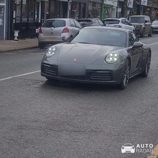 Porsche 992 Carrera MkI spotted in Cheshire East, United Kingdom