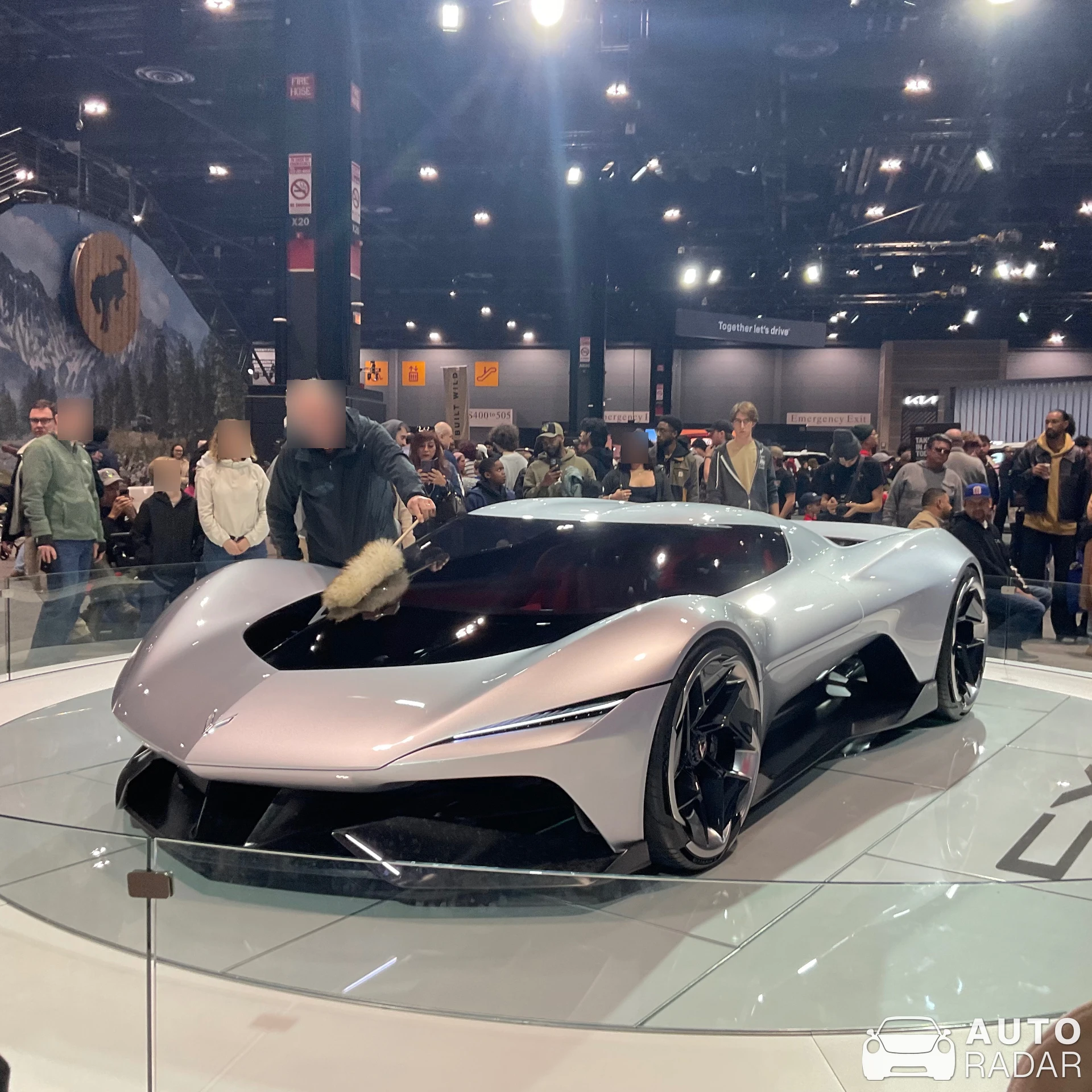 Chevrolet Corvette CX Concept spotted in Chicago